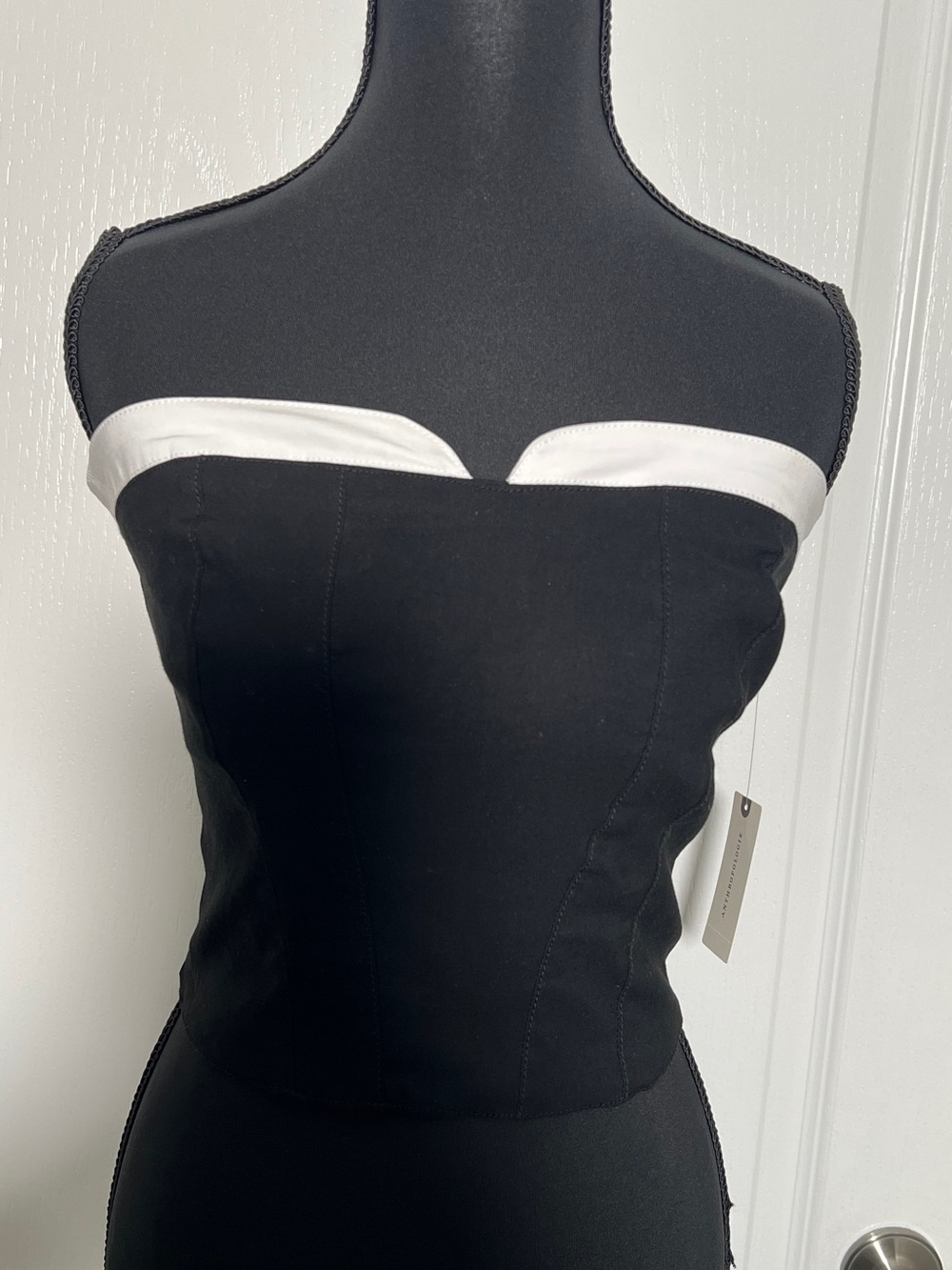 NWT Maeve by Anthropologie Strapless Peekaboo Top size S - Picture 6 of 15